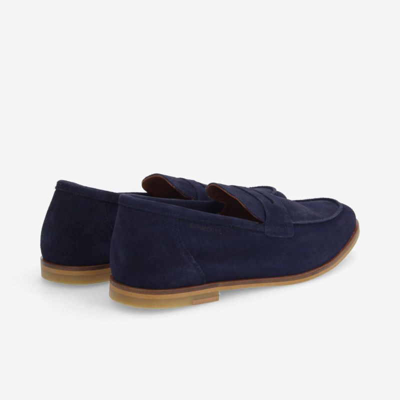 SMART MOC M - COWSUEDE - BLEU